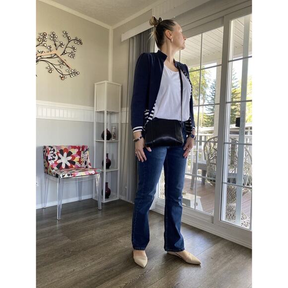 Lamarthe Paris vintage leather black crossbody bag - Picture 2 of 14